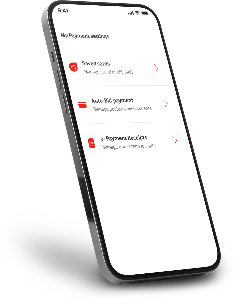 My Vodafone App Phone